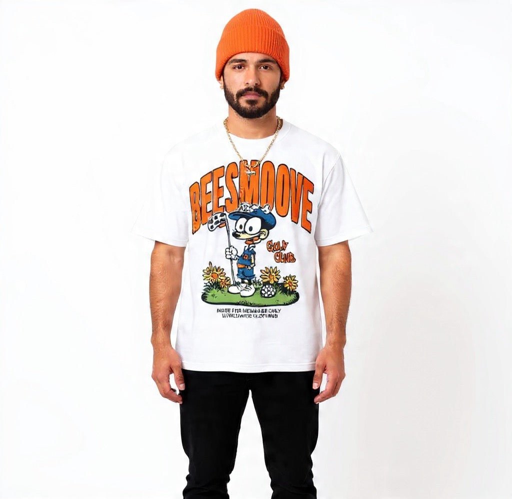 BEESMOOVE Country Club Chaos T-shirt - Beesmoove