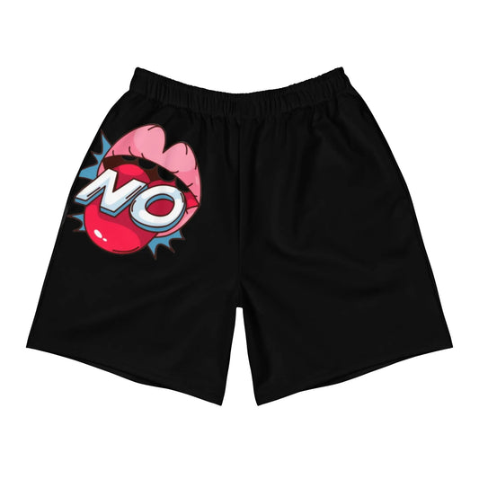 Beesmoove CRASH!LIKE YES!SMASH NO Men's Recycled Athletic Shorts - Beesmoove