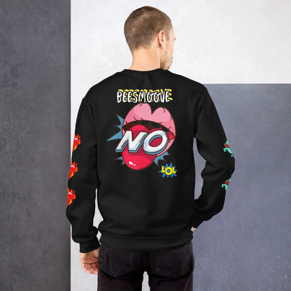 Beesmoove crash!like yes!smash no Unisex Sweatshirt - Beesmoove