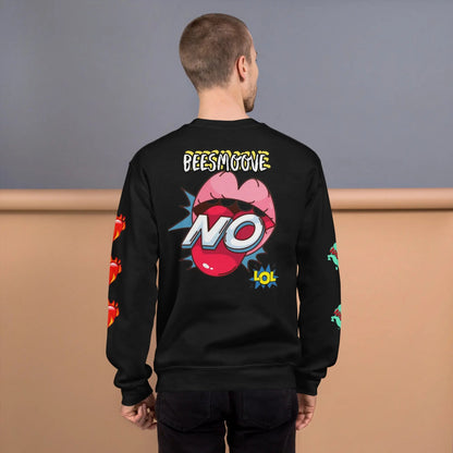 Beesmoove crash!like yes!smash no Unisex Sweatshirt - Beesmoove