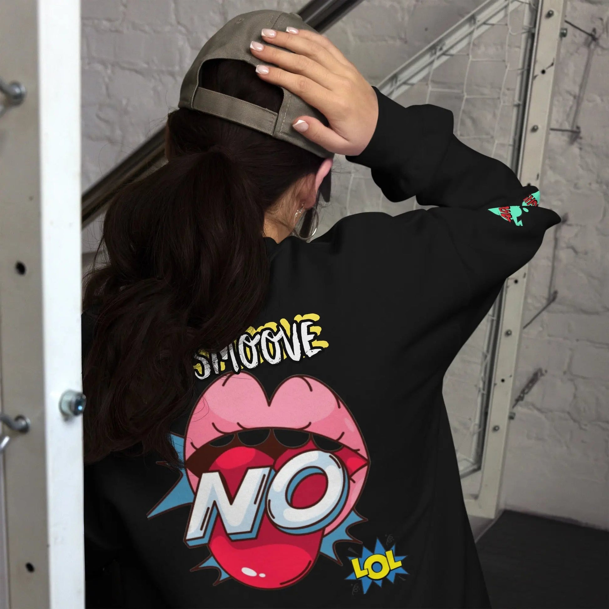 Beesmoove crash!like yes!smash no Unisex Sweatshirt - Beesmoove