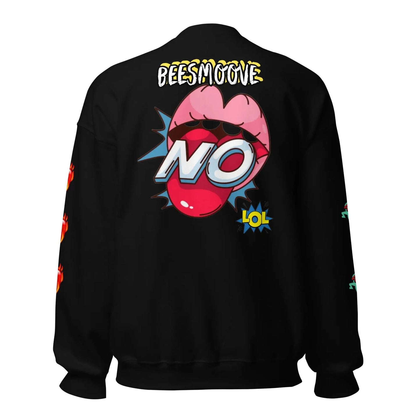 Beesmoove crash!like yes!smash no Unisex Sweatshirt - Beesmoove