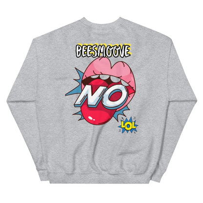 Beesmoove crash!like yes!smash no Unisex Sweatshirt - Beesmoove