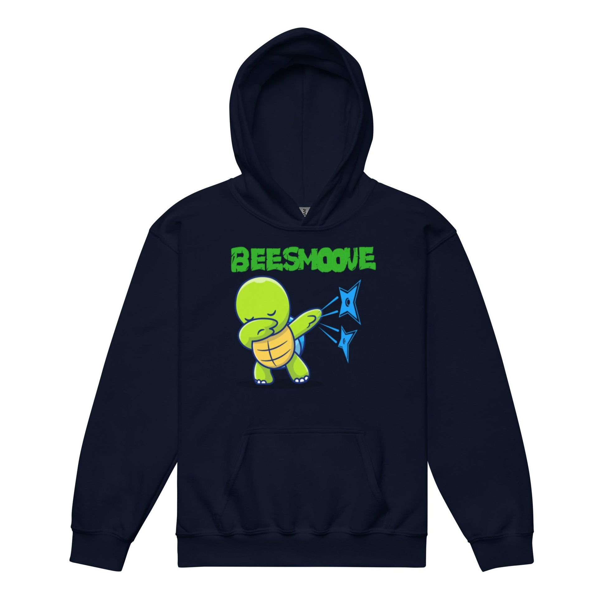 Beesmoove dab turtle ninja Youth heavy blend hoodie - Beesmoove