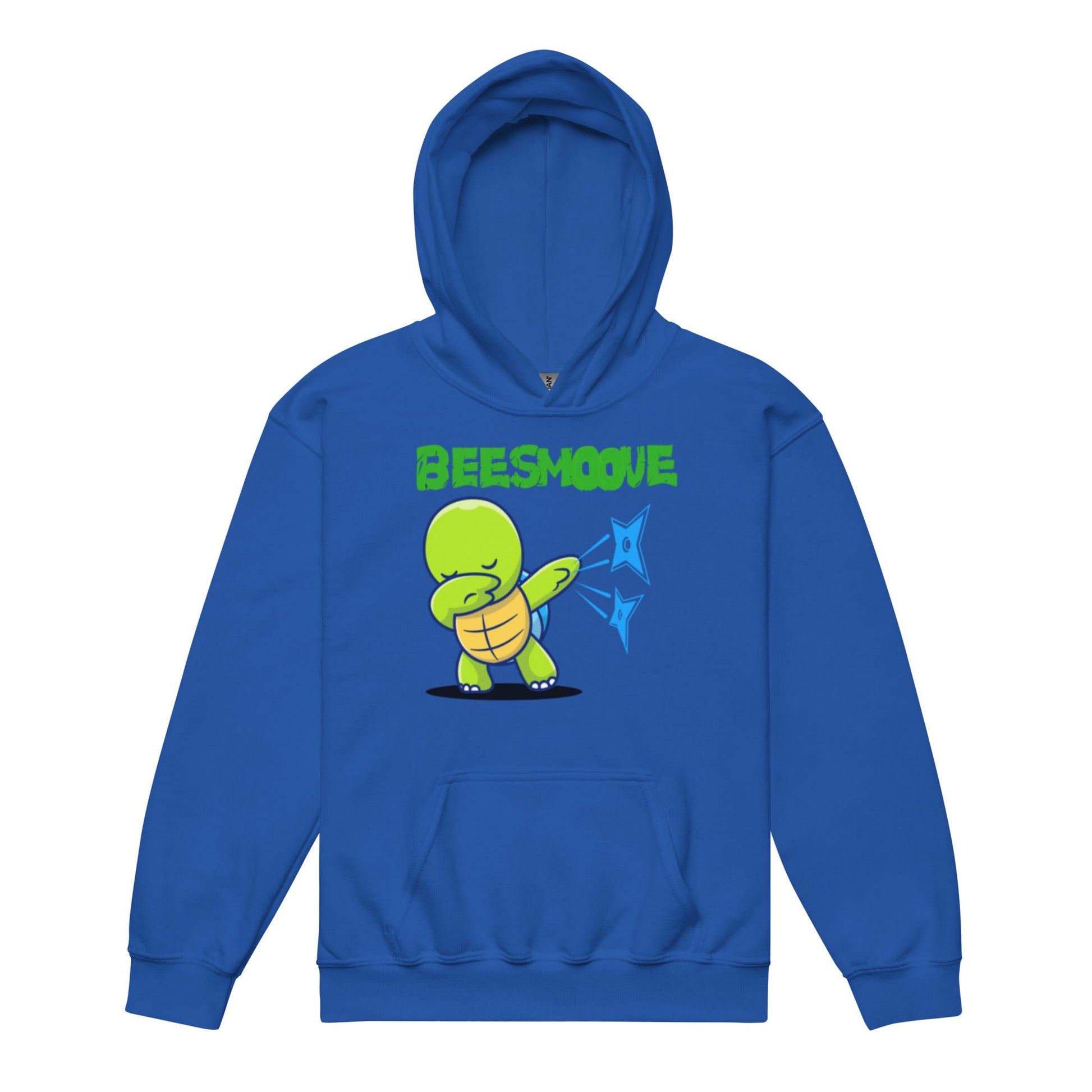 Beesmoove dab turtle ninja Youth heavy blend hoodie - Beesmoove