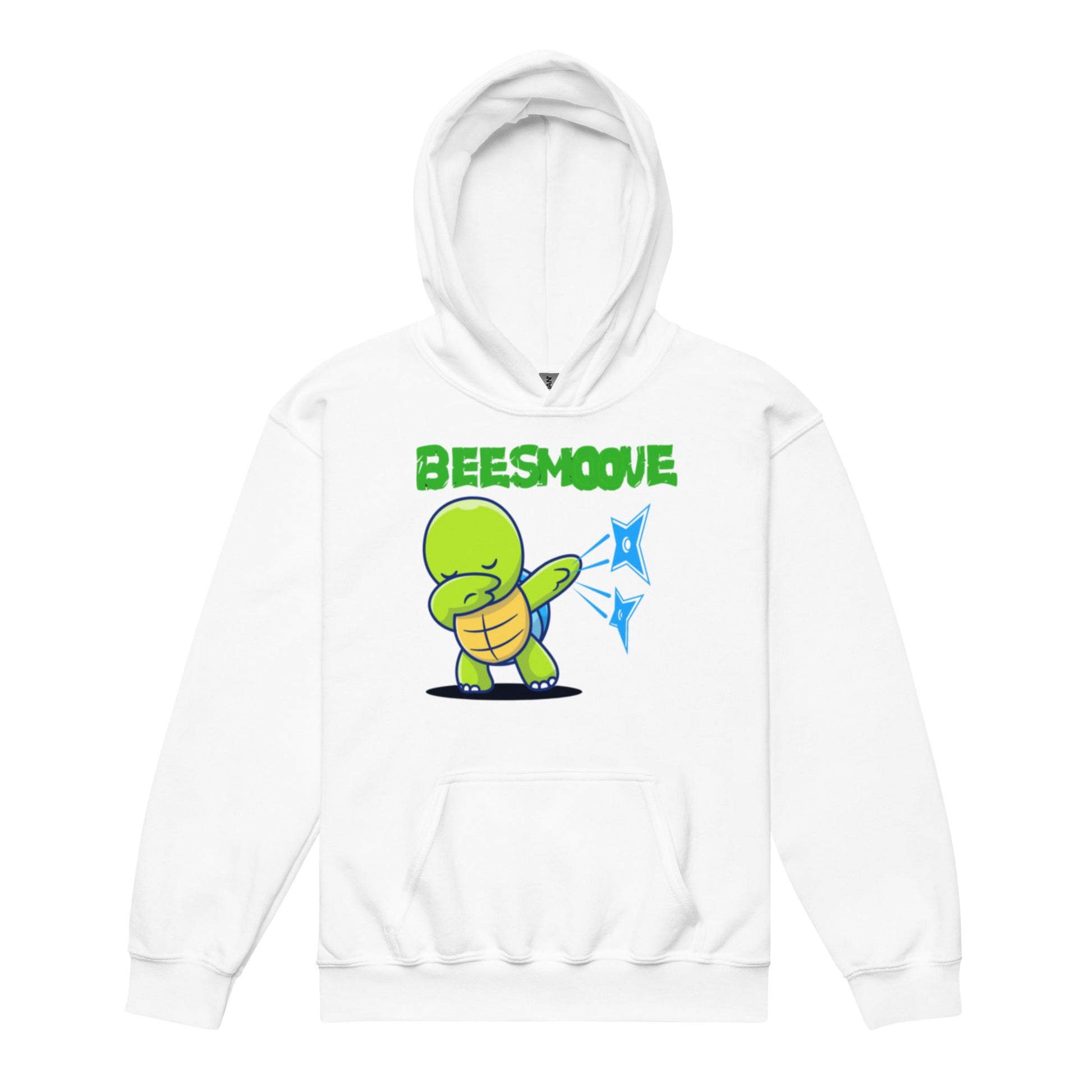 Beesmoove dab turtle ninja Youth heavy blend hoodie - Beesmoove