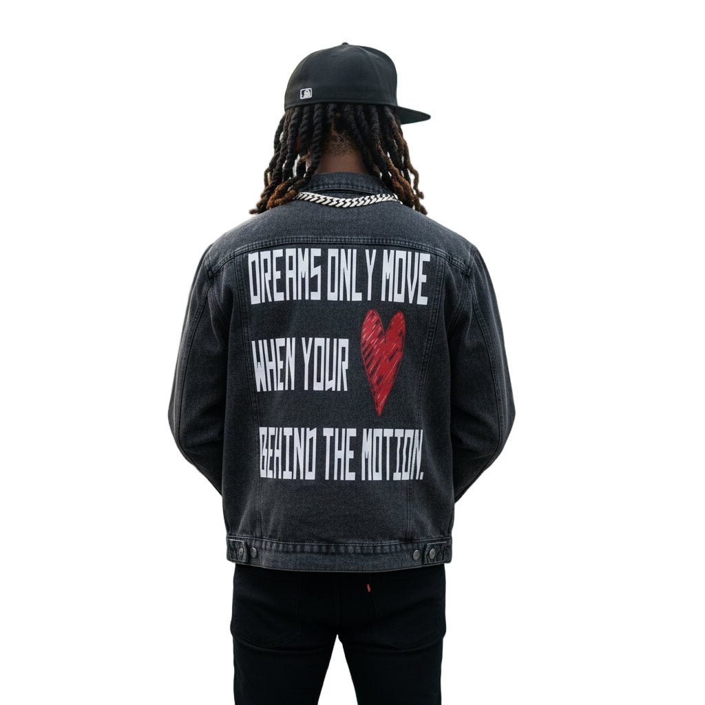 BEESMOOVE DEPT. Dreams Denim Vintage Washed Jacket - Beesmoove