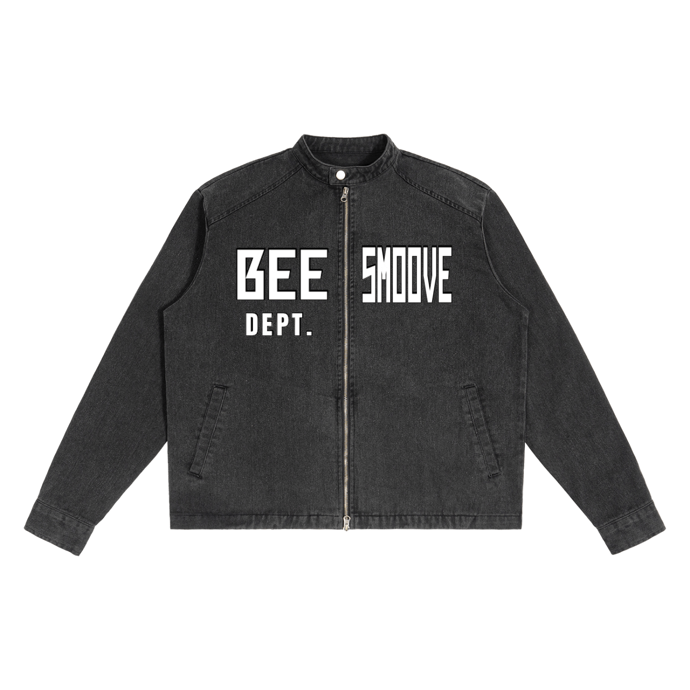 BEESMOOVE DEPT. Dreams Denim Vintage Washed Jacket - Beesmoove