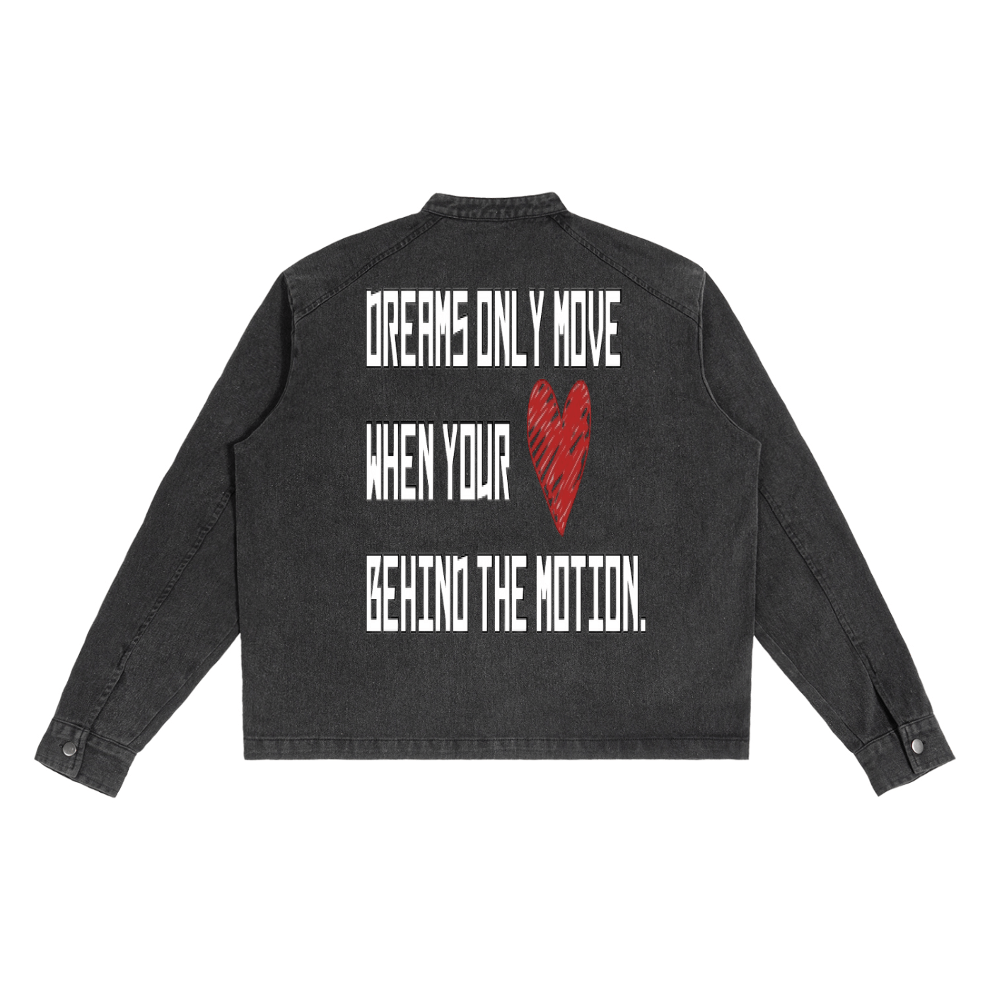 BEESMOOVE DEPT. Dreams Denim Vintage Washed Jacket - Beesmoove