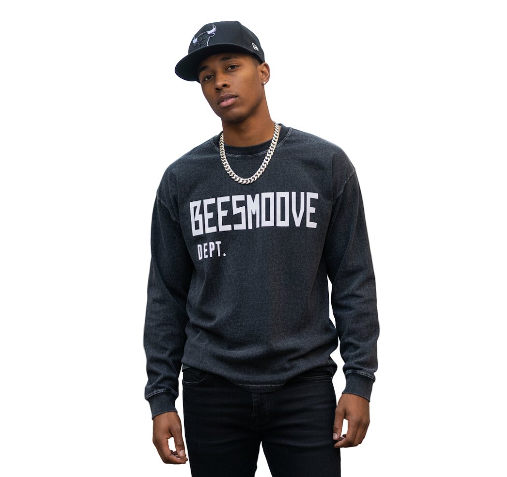 BEESMOOVE DEPT. Dreams Wash Oversize Long Sleeve T-Shirt - Beesmoove