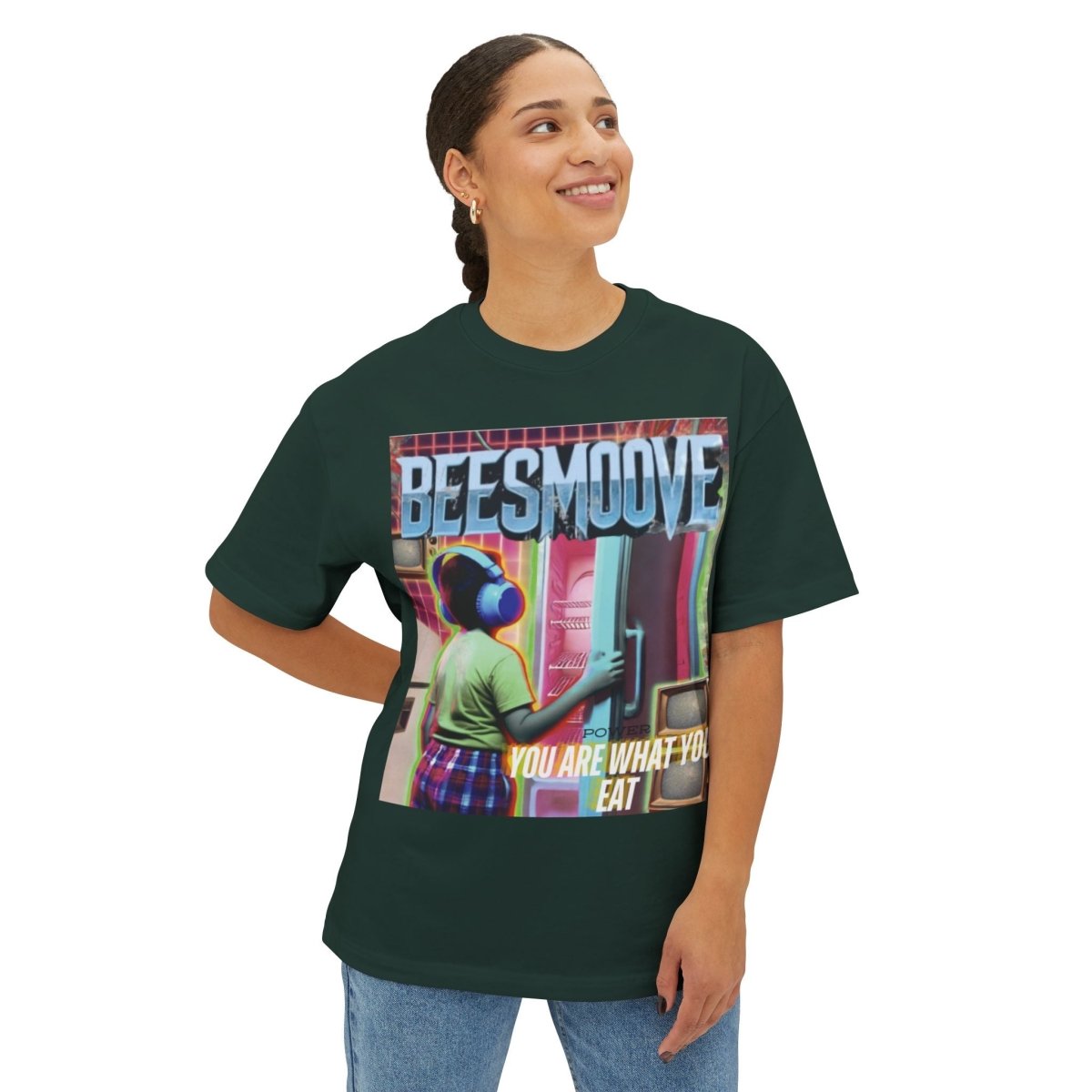 Beesmoove detox your soul Unisex Oversized Boxy Tee - Beesmoove