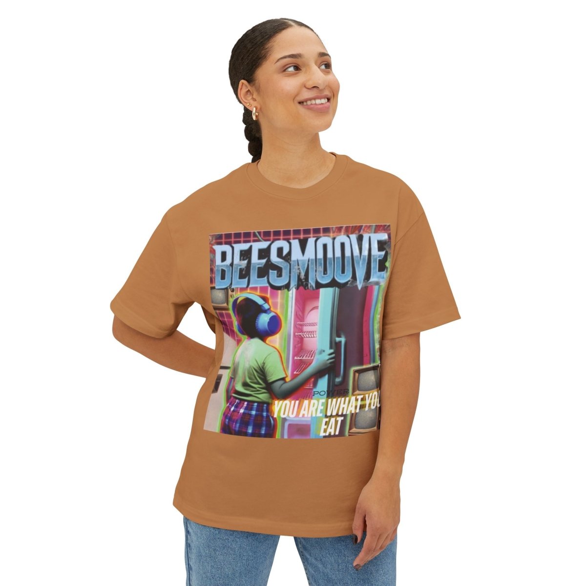 Beesmoove detox your soul Unisex Oversized Boxy Tee - Beesmoove