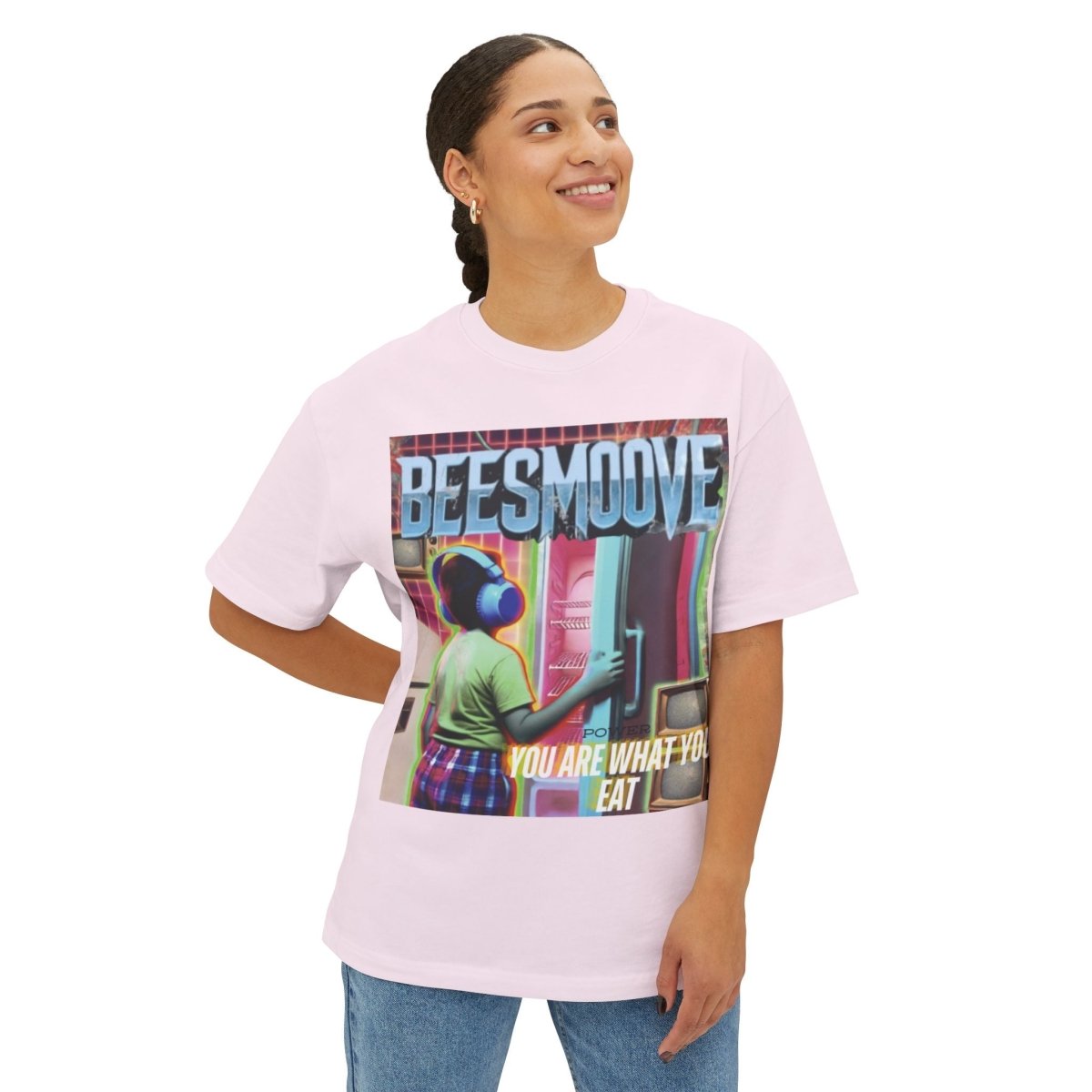 Beesmoove detox your soul Unisex Oversized Boxy Tee - Beesmoove