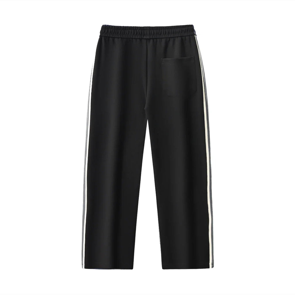 BEESMOOVE DOHIVE Contrast Side - Stripe Straight - Leg Pants - Beesmoove