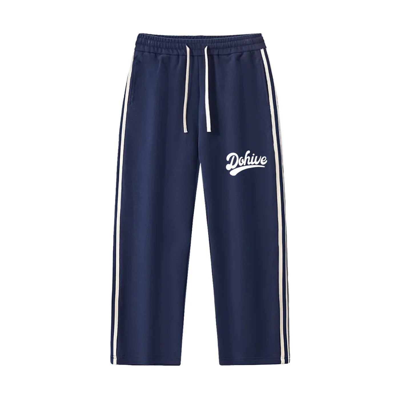 BEESMOOVE DOHIVE Contrast Side - Stripe Straight - Leg Pants - Beesmoove