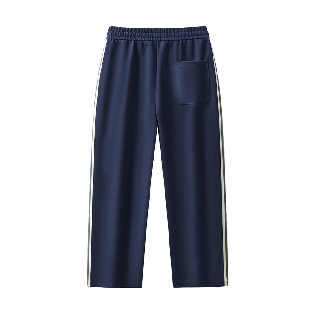 BEESMOOVE DOHIVE Contrast Side - Stripe Straight - Leg Pants - Beesmoove
