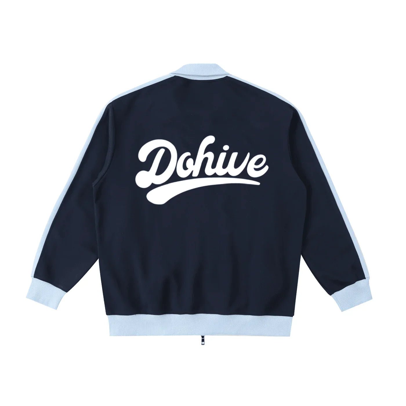 BEESMOOVE DOHIVE Contrast Trim Stand Collar Jacket - Beesmoove