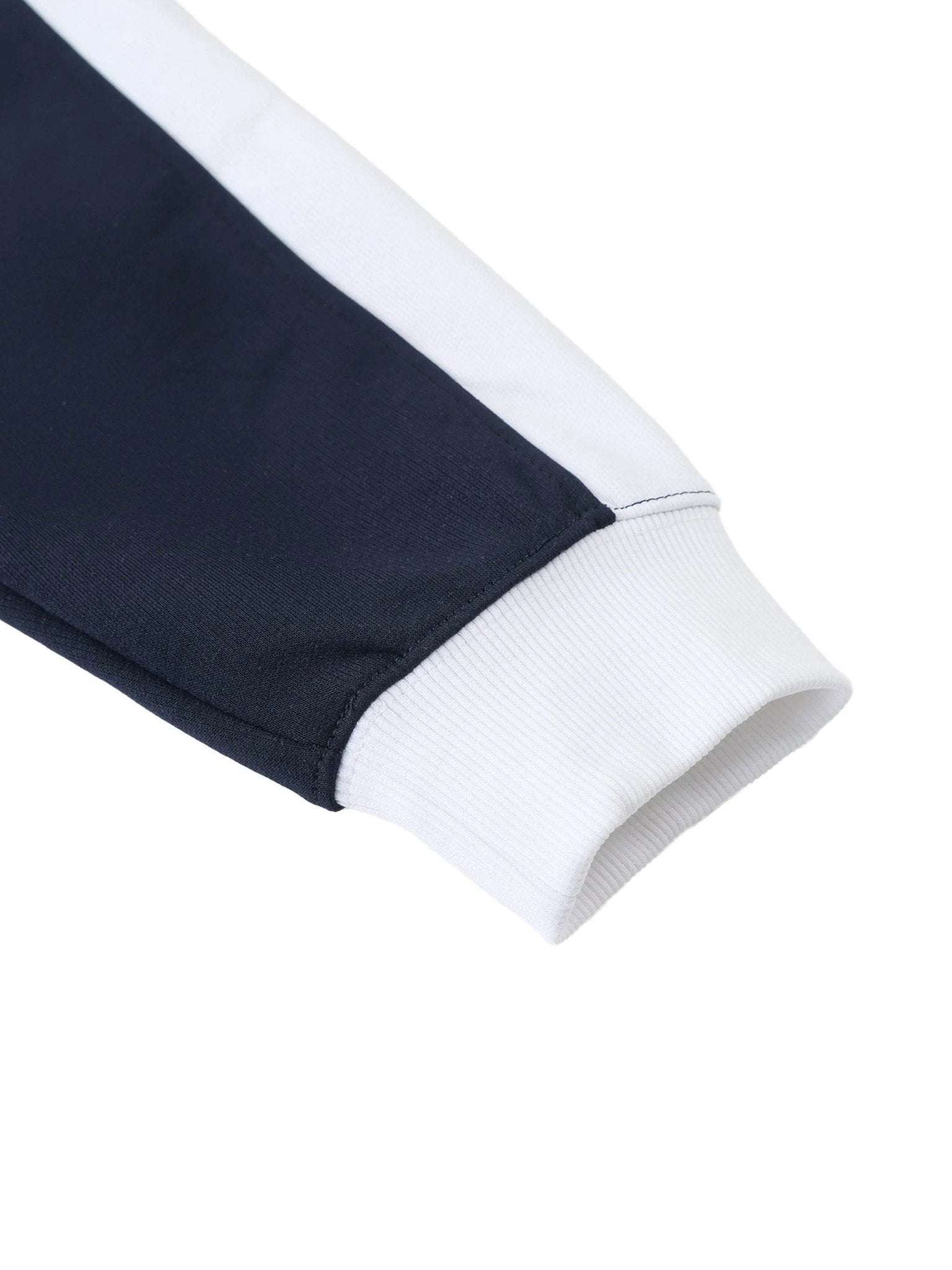 BEESMOOVE DOHIVE Contrast Trim Stand Collar Jacket - Beesmoove