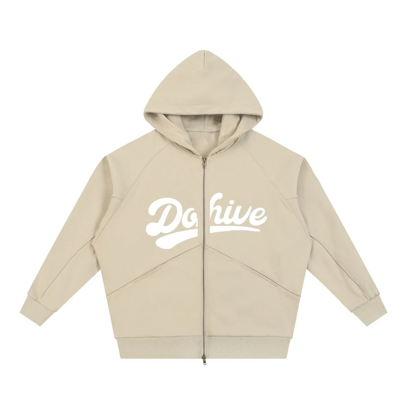 BEESMOOVE DOHIVE Dolman Sleeve Zip - Through Fleece Hoodie - Beesmoove