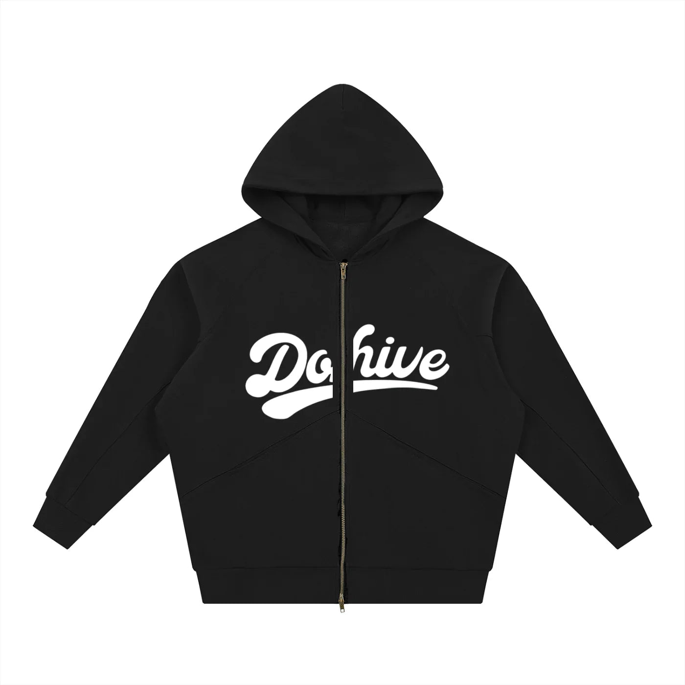 BEESMOOVE DOHIVE Dolman Sleeve Zip - Through Fleece Hoodie - Beesmoove