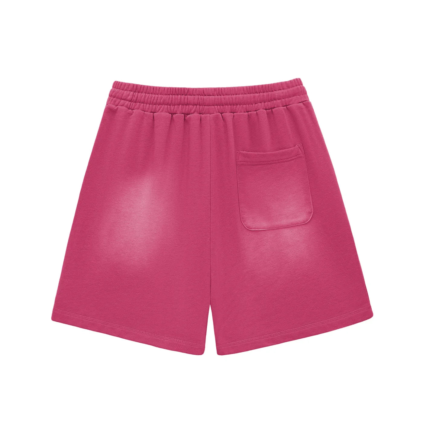 BEESMOOVE DOHIVE Fade Raw Edge Cotton Shorts - Beesmoove