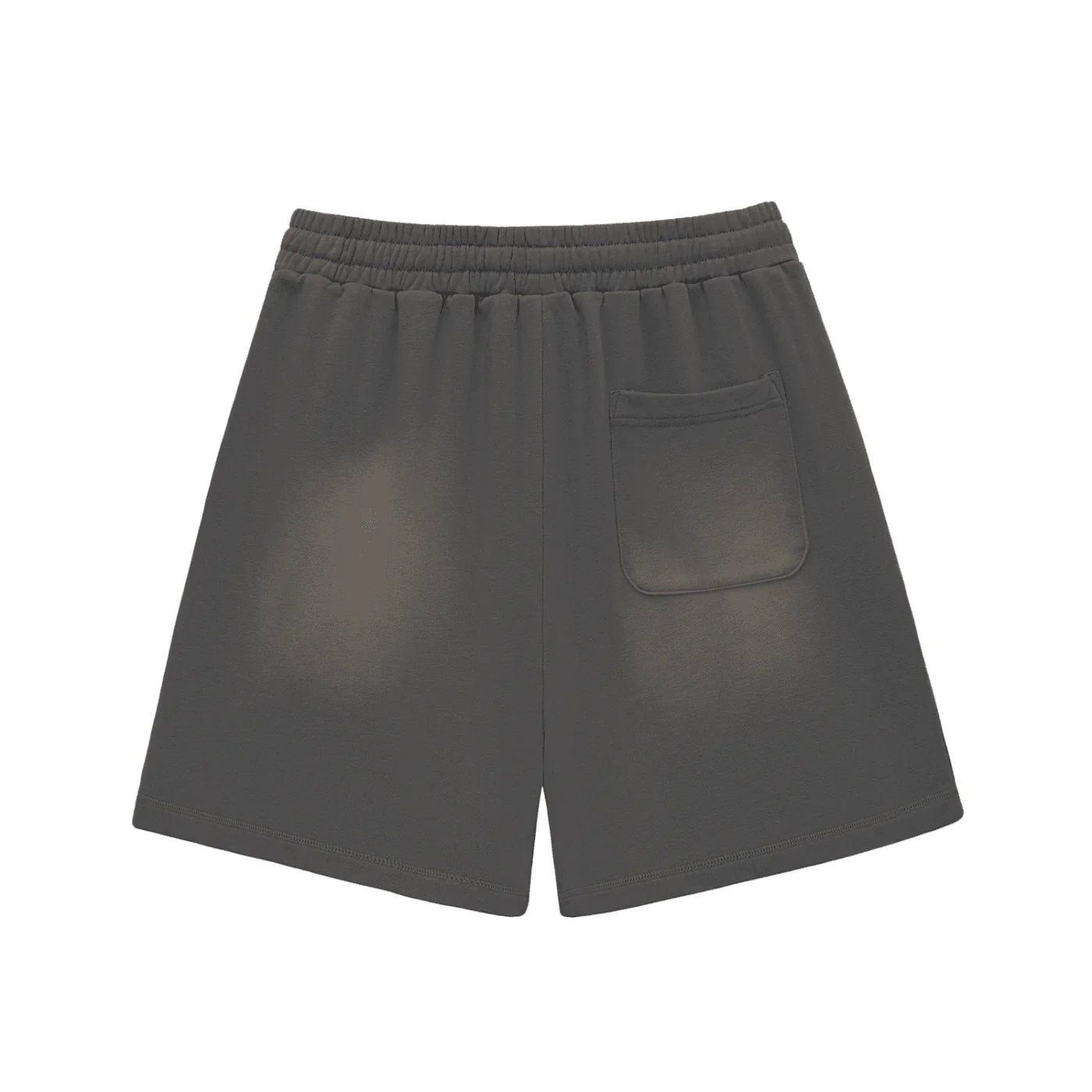 BEESMOOVE DOHIVE Fade Raw Edge Cotton Shorts - Beesmoove