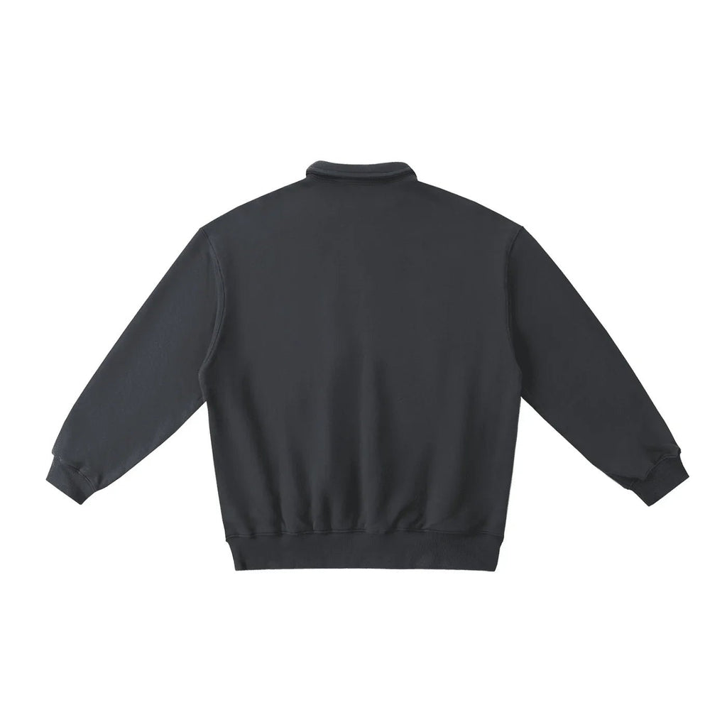 BEESMOOVE DOHIVE Heavyweight Polo - Collar Sweatshirt - Beesmoove