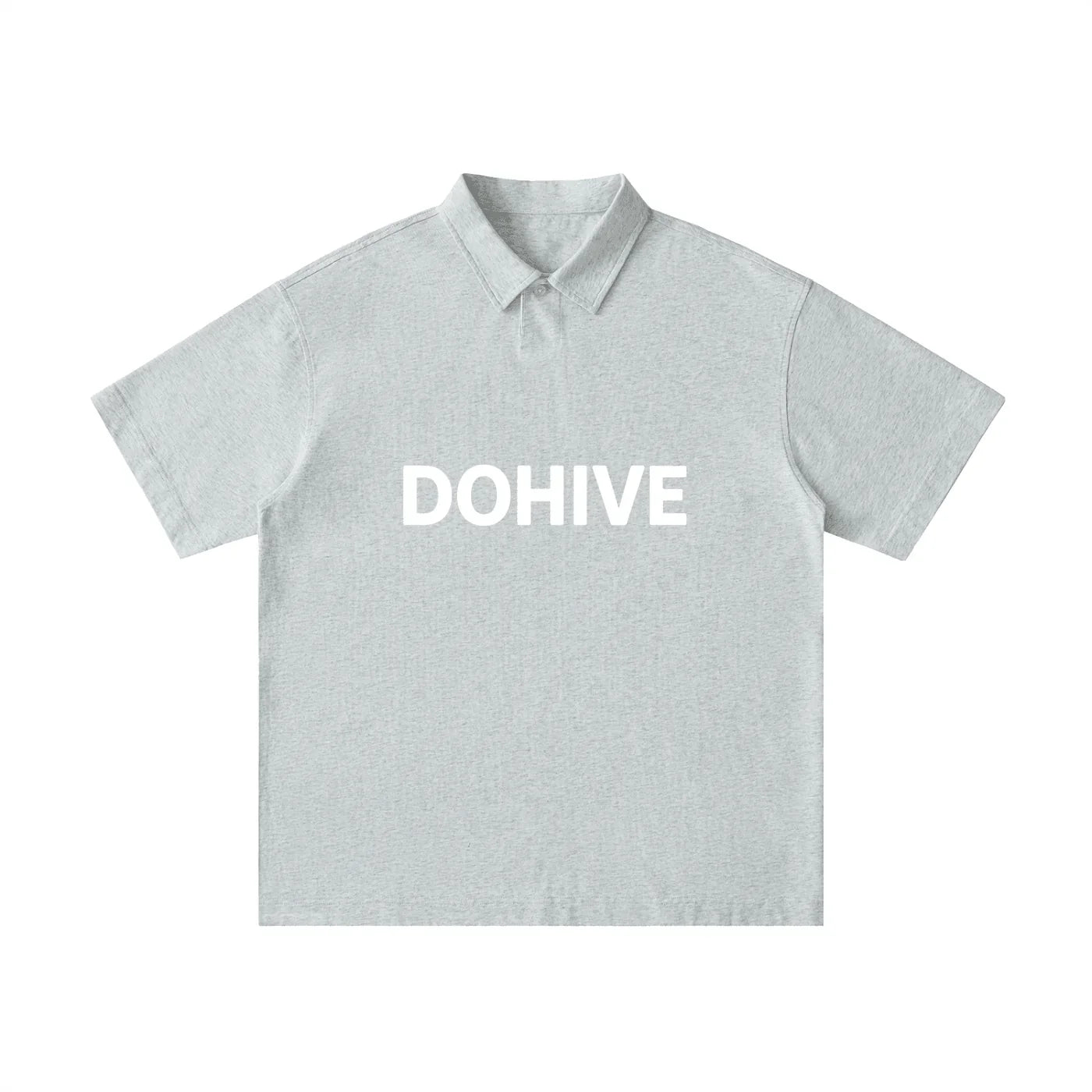 BEESMOOVE DOHIVE Loose Cotton Short - Sleeve Polo Shirt - Beesmoove