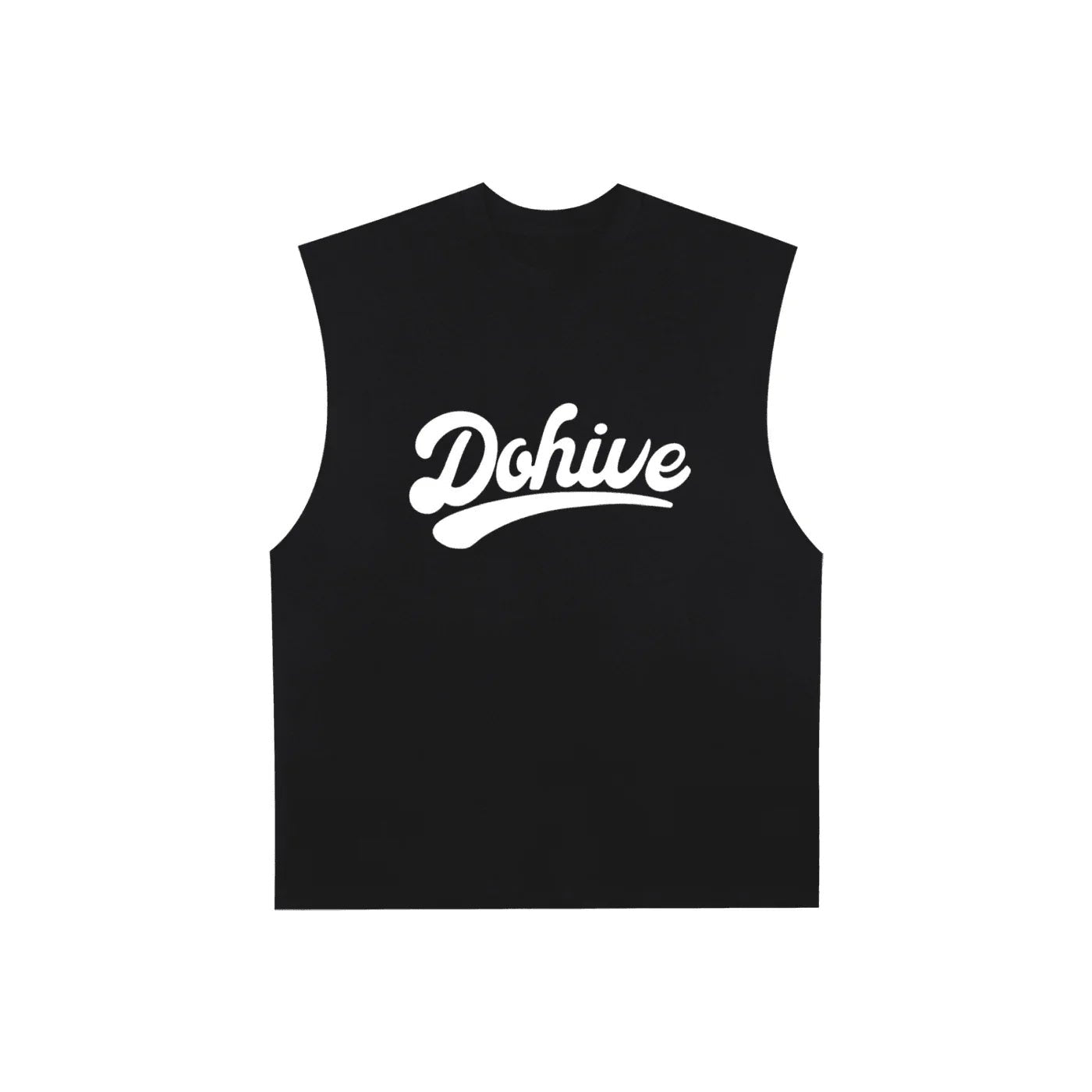 BEESMOOVE DOHIVE Raw Edge Cotton Tank Top - Beesmoove