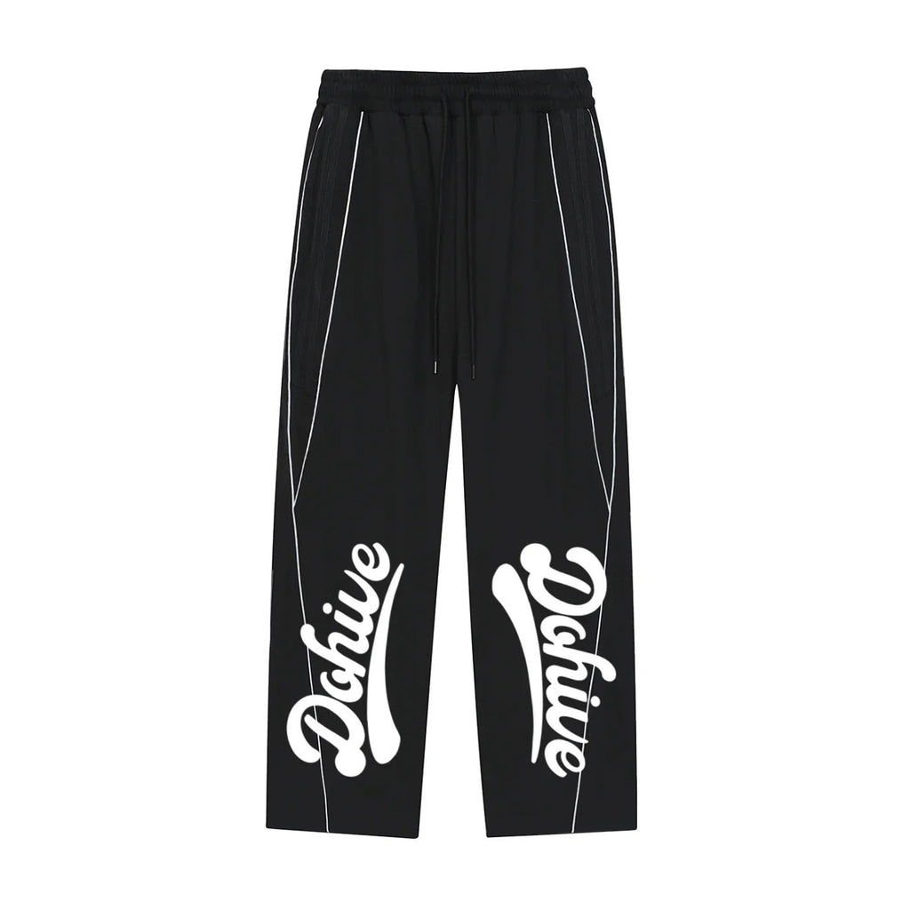 BEESMOOVE DOHIVE Reflection Striped Straight - Leg Sweatpants - Beesmoove