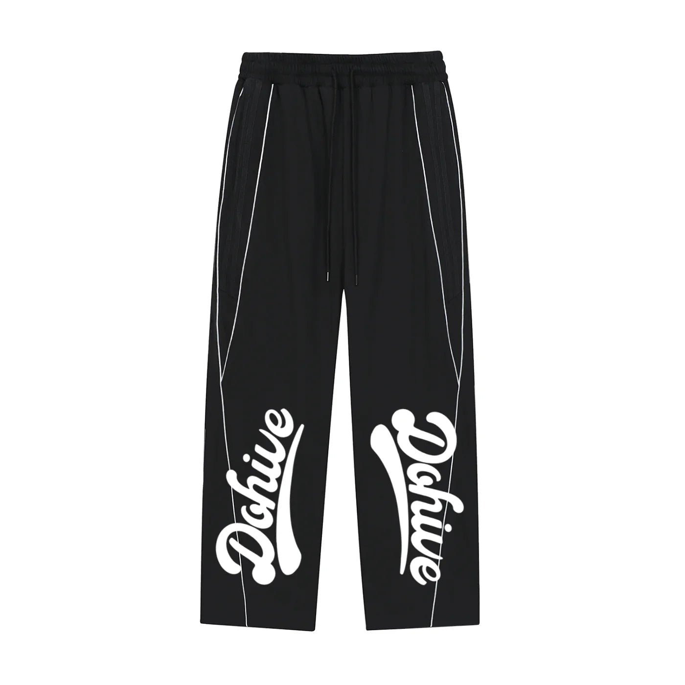 BEESMOOVE DOHIVE Reflection Striped Straight - Leg Sweatpants - Beesmoove