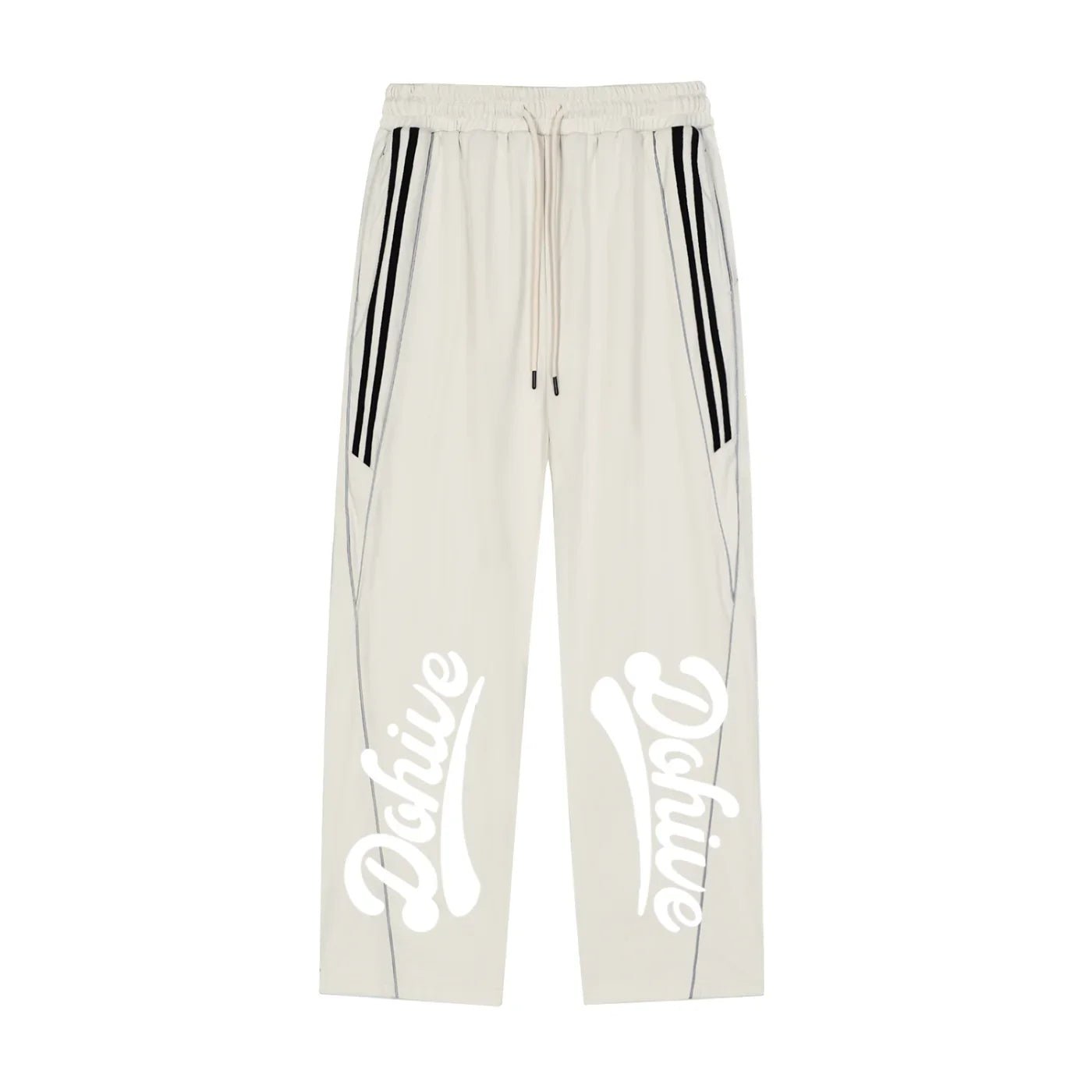 BEESMOOVE DOHIVE Reflection Striped Straight - Leg Sweatpants - Beesmoove