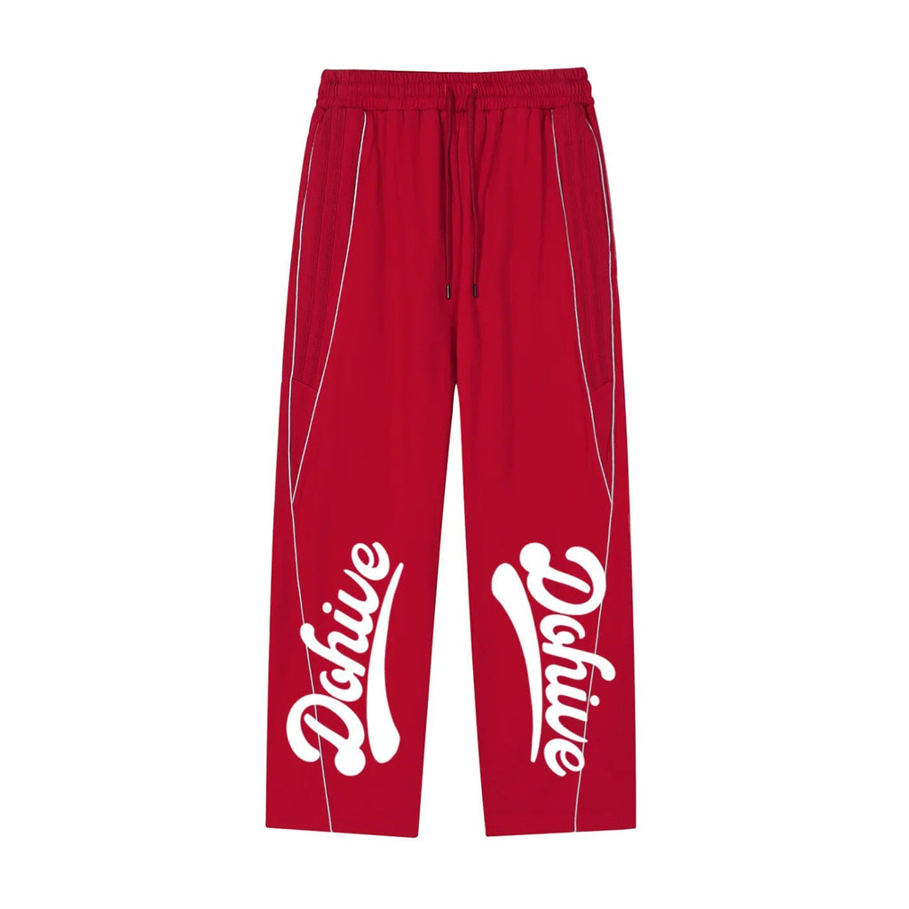 BEESMOOVE DOHIVE Reflection Striped Straight - Leg Sweatpants - Beesmoove