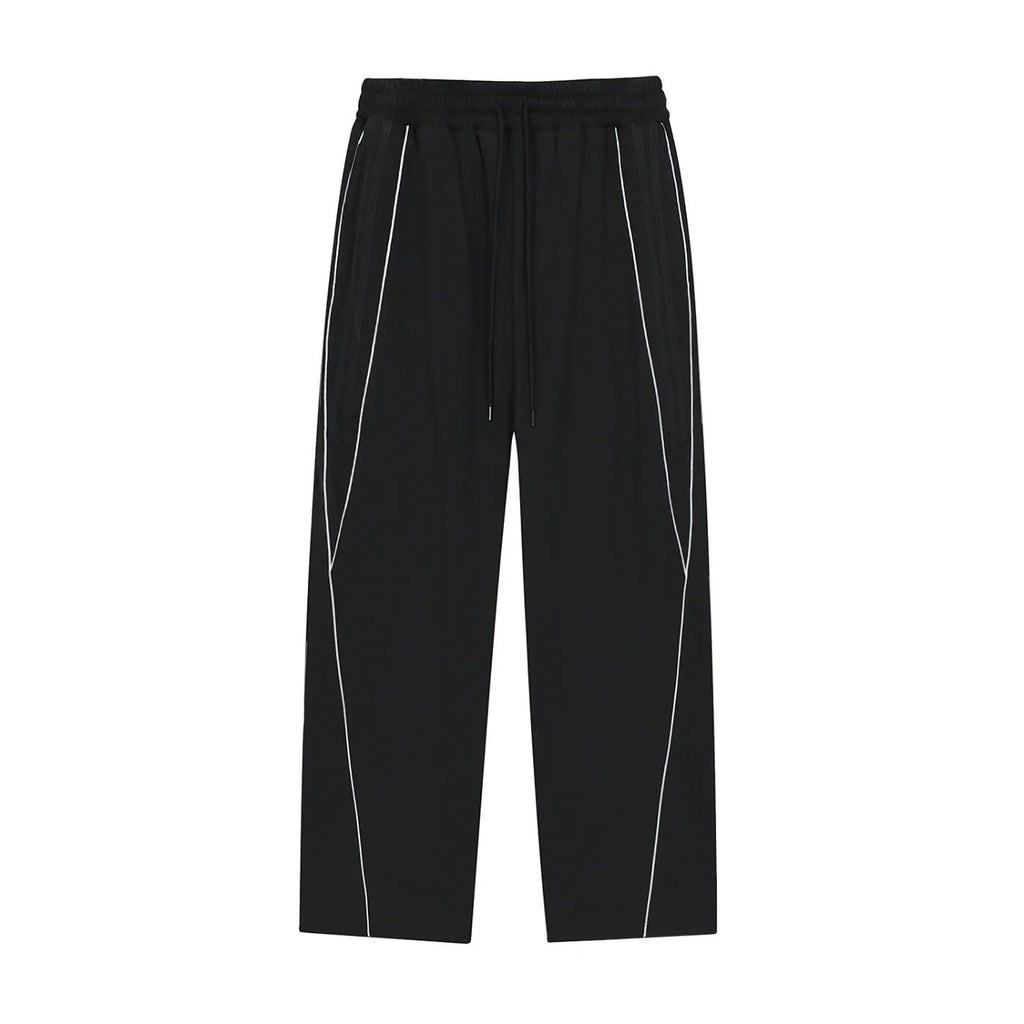 BEESMOOVE DOHIVE v1 Reflection Striped Straight - Leg Sweatpants - Beesmoove