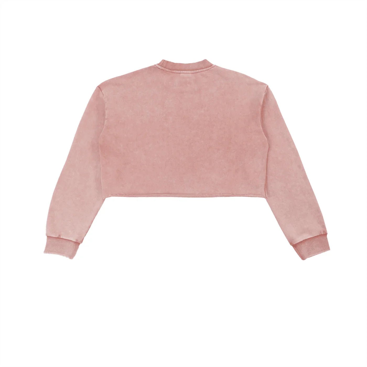 BEESMOOVE DOHIVE Washed Raw Edge Cropped Sweatshirt - Beesmoove