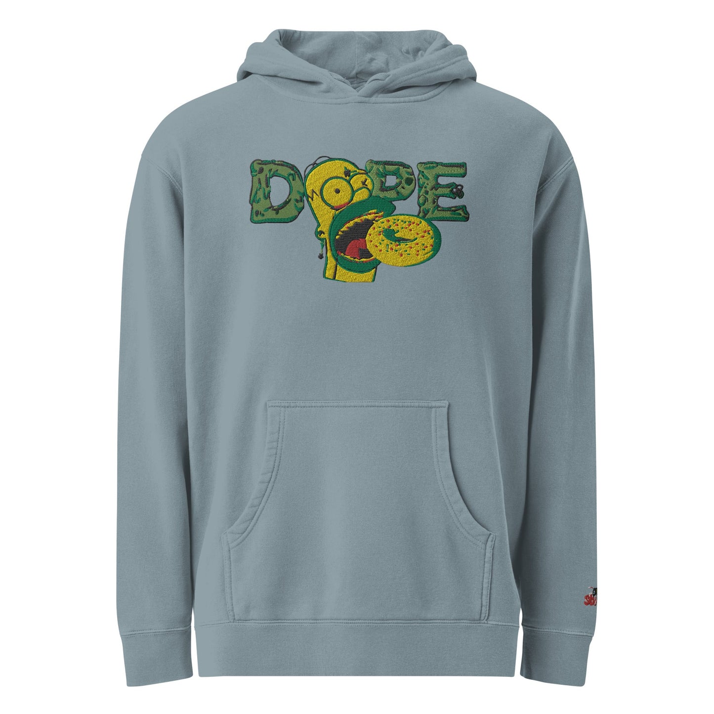 Beesmoove dope Unisex pigment - dyed hoodie - Beesmoove