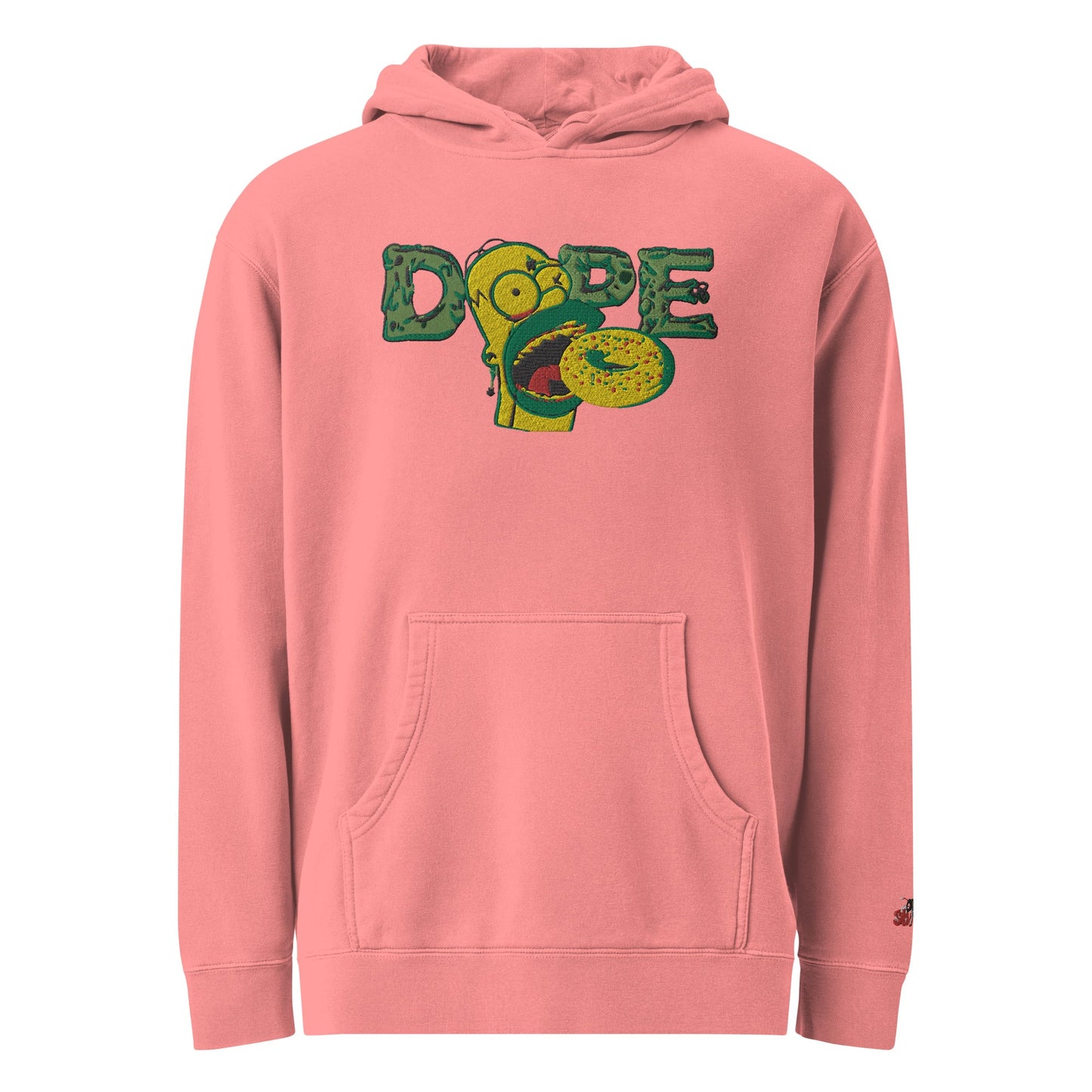 Beesmoove dope Unisex pigment - dyed hoodie - Beesmoove