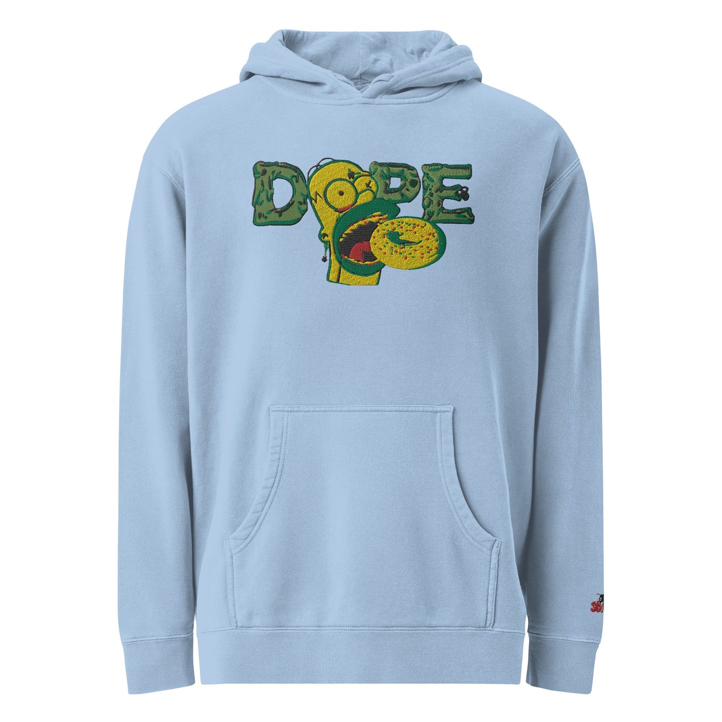 Beesmoove dope Unisex pigment - dyed hoodie - Beesmoove