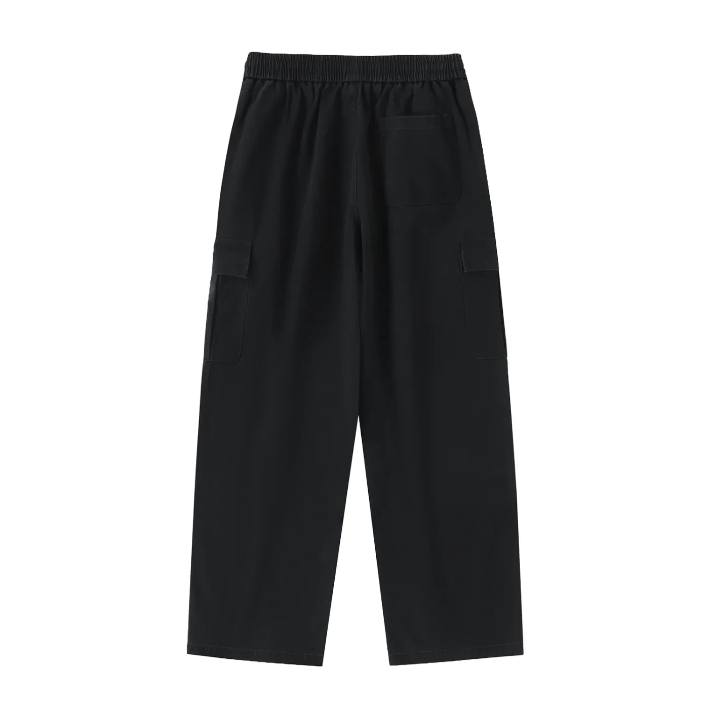 BEESMOOVE Drawstring Waist Straight - Leg Cargo Pants - Beesmoove