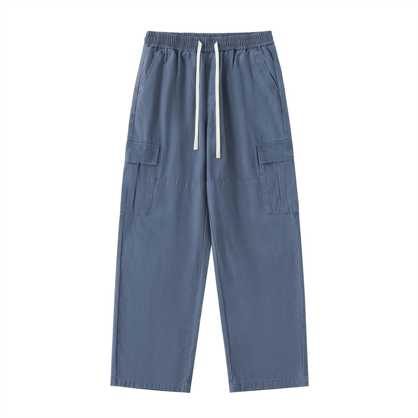 BEESMOOVE Drawstring Waist Straight - Leg Cargo Pants - Beesmoove