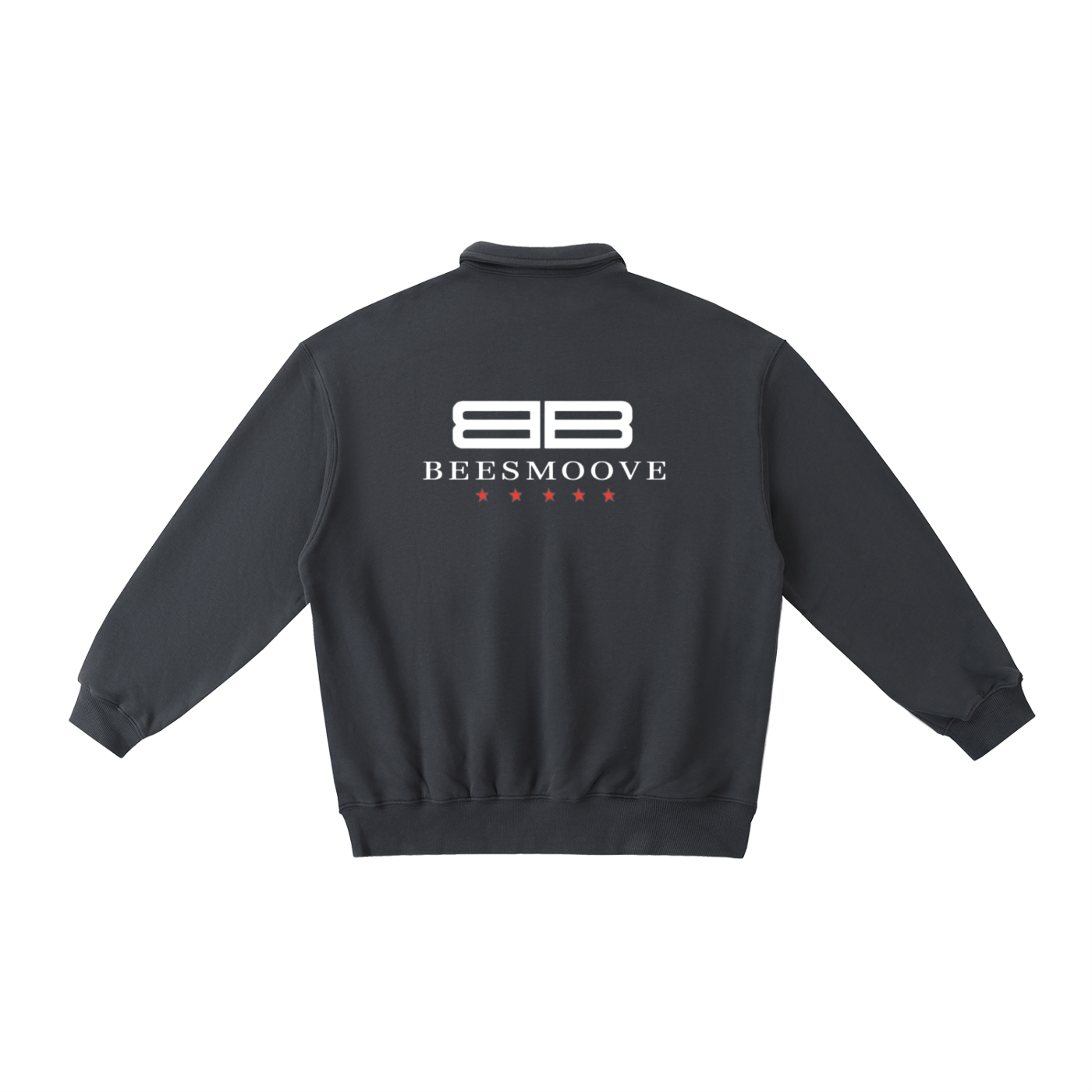 Beesmoove Driftwear Heavyweight Polo - Collar Sweatshirt - Beesmoove