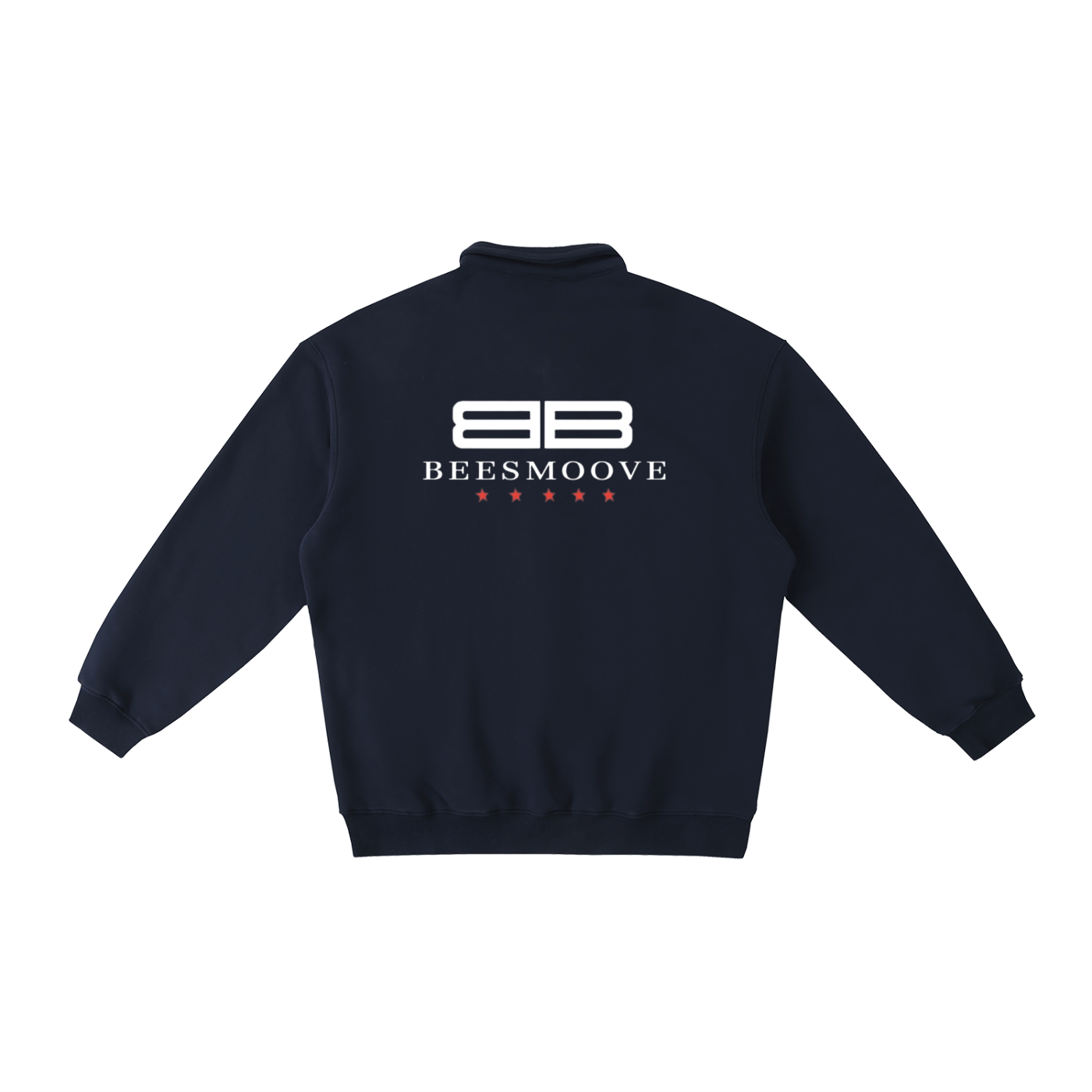 Beesmoove Driftwear Heavyweight Polo - Collar Sweatshirt - Beesmoove