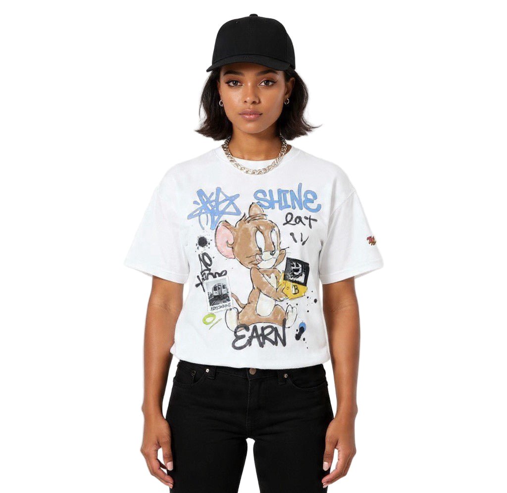 BEESMOOVE EAT • EARN • SHINE throwback T-Shirt - Beesmoove