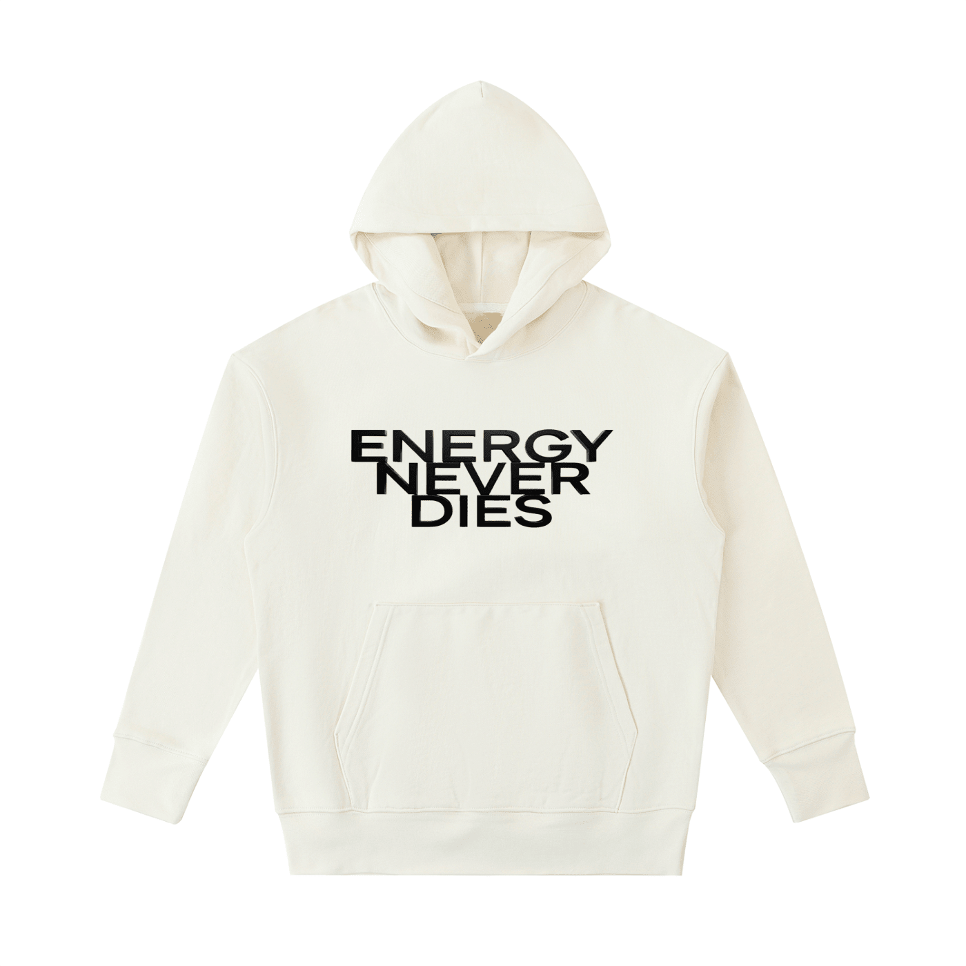 BEESMOOVE ENERGY NEVER DIES™ Heavyweight Cotton Hoodie - Beesmoove