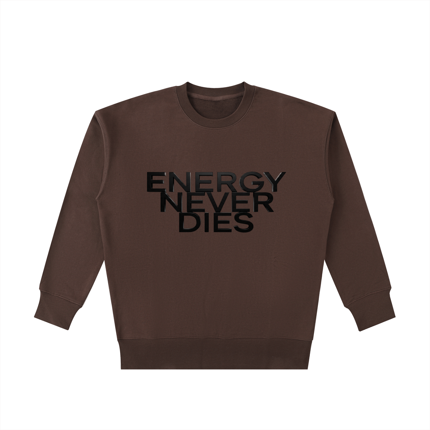 BEESMOOVE ENERGY NEVER DIES™ Heavyweight Cotton Sweatshirt - Beesmoove