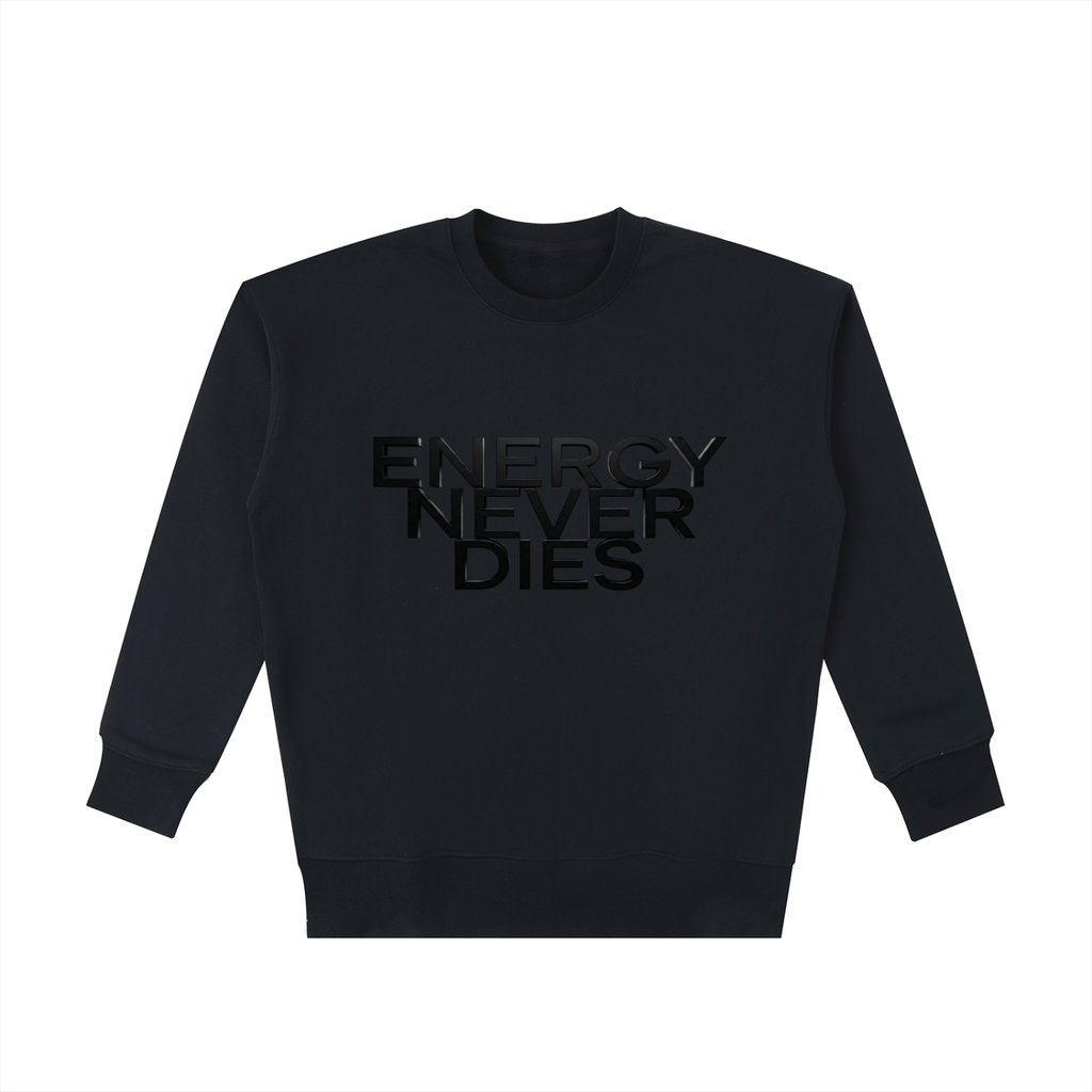 BEESMOOVE ENERGY NEVER DIES™ Heavyweight Cotton Sweatshirt - Beesmoove