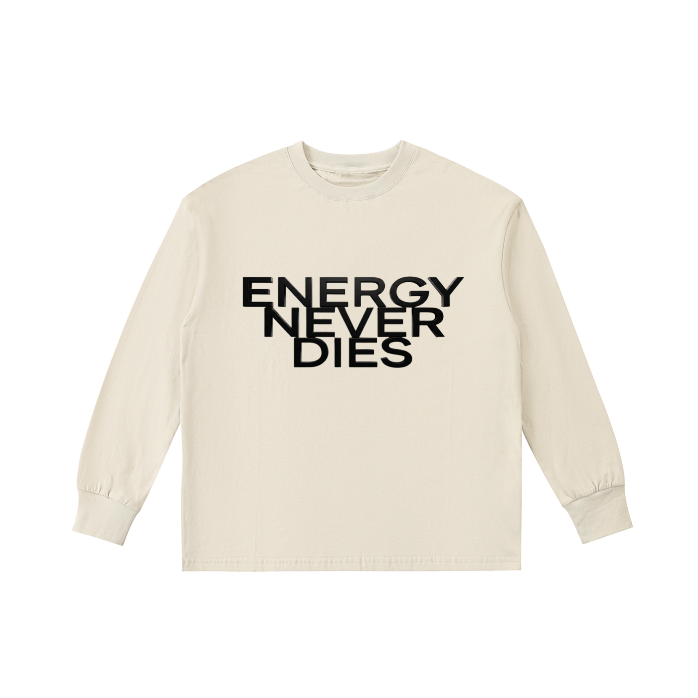 BEESMOOVE ENERGY NEVER DIES™ Kids' Quick - Dry Cotton Long - Sleeve Tee - Beesmoove