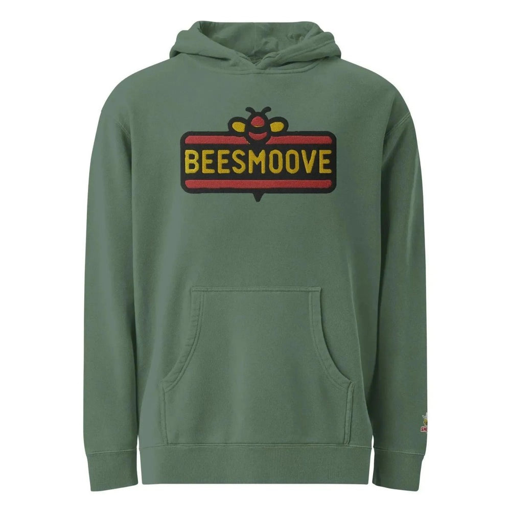 Beesmoove essence red pigment - dyed hoodie - Beesmoove