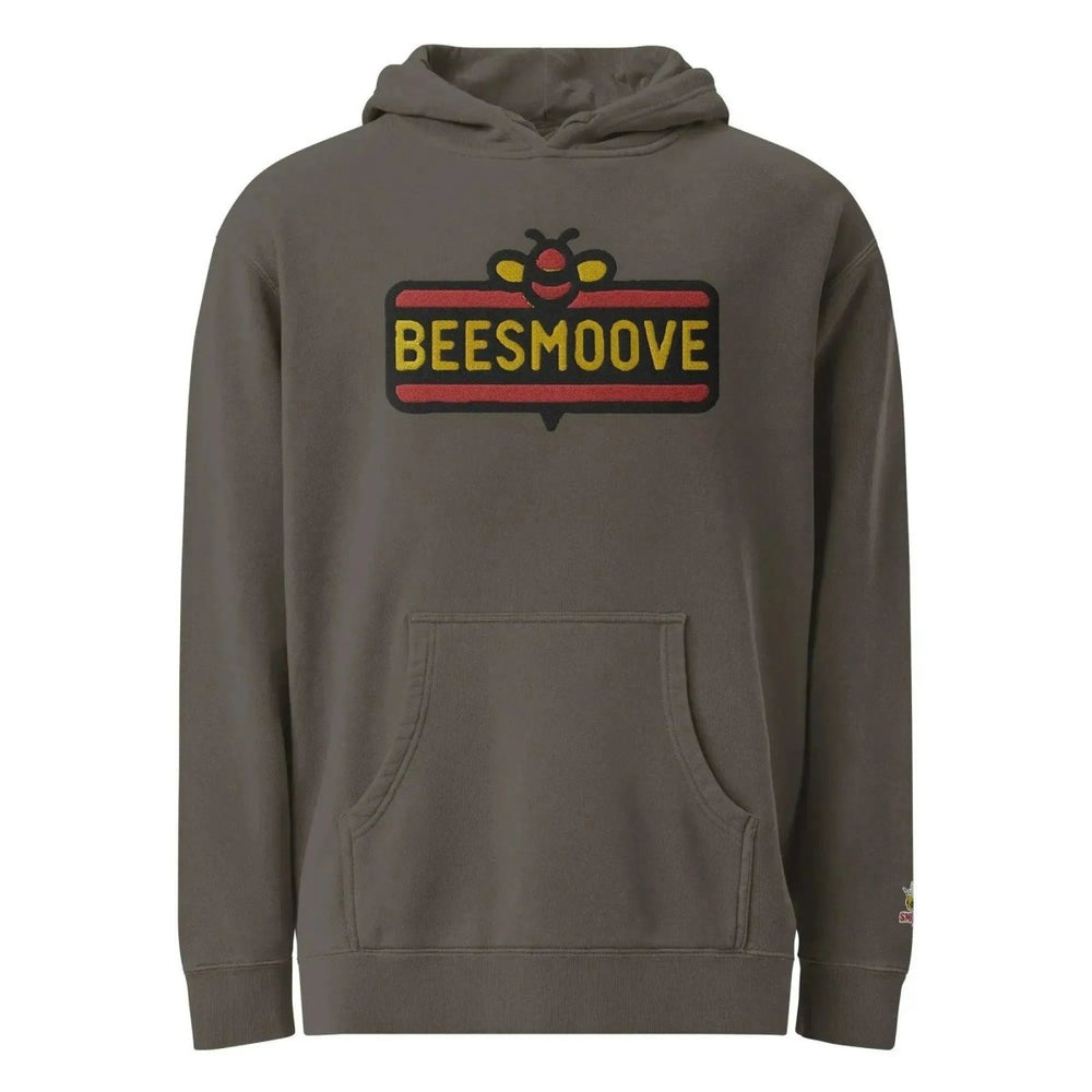 Beesmoove essence red pigment - dyed hoodie - Beesmoove