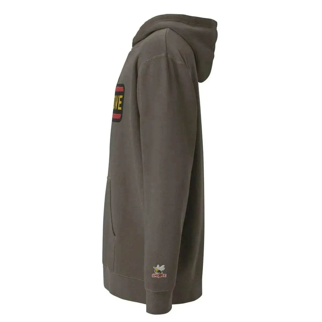 Beesmoove essence red pigment - dyed hoodie - Beesmoove